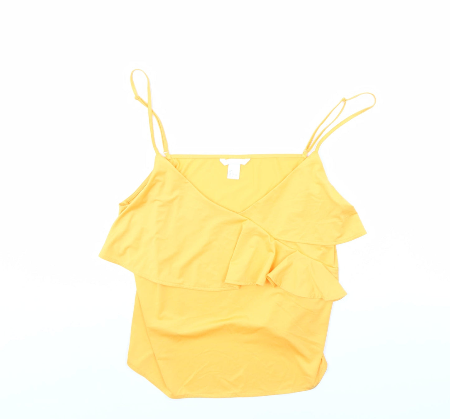 H&M Womens Orange   Cropped Tank Size L