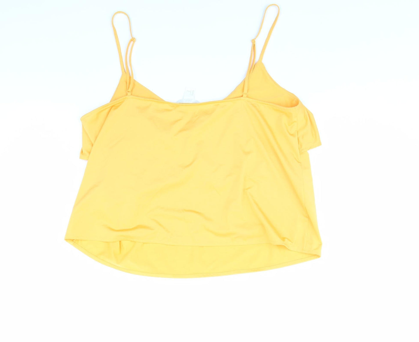 H&M Womens Orange   Cropped Tank Size L