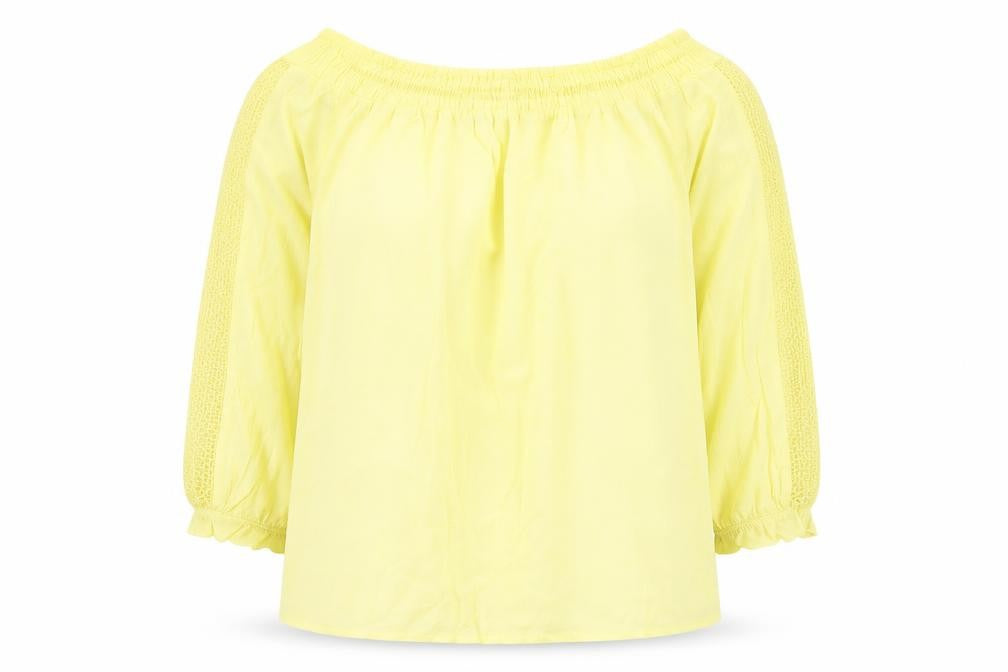 F&F Womens Yellow   Basic Blouse Size 14