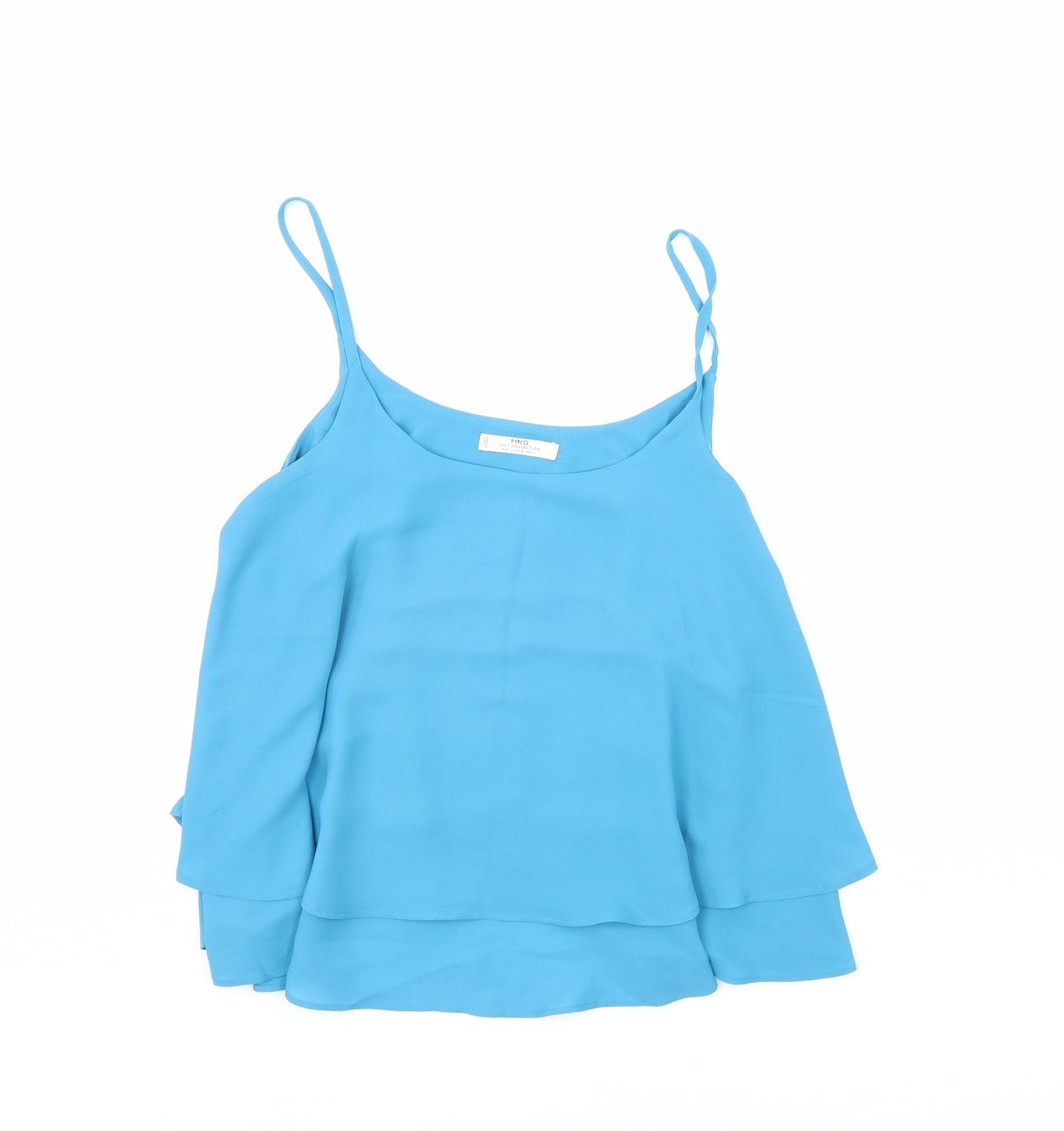 Mng Womens Blue   Cropped Tank Size L