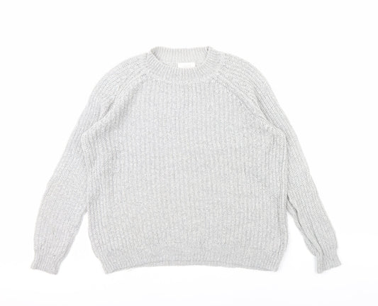 saviour Womens Grey   Pullover Jumper Size M