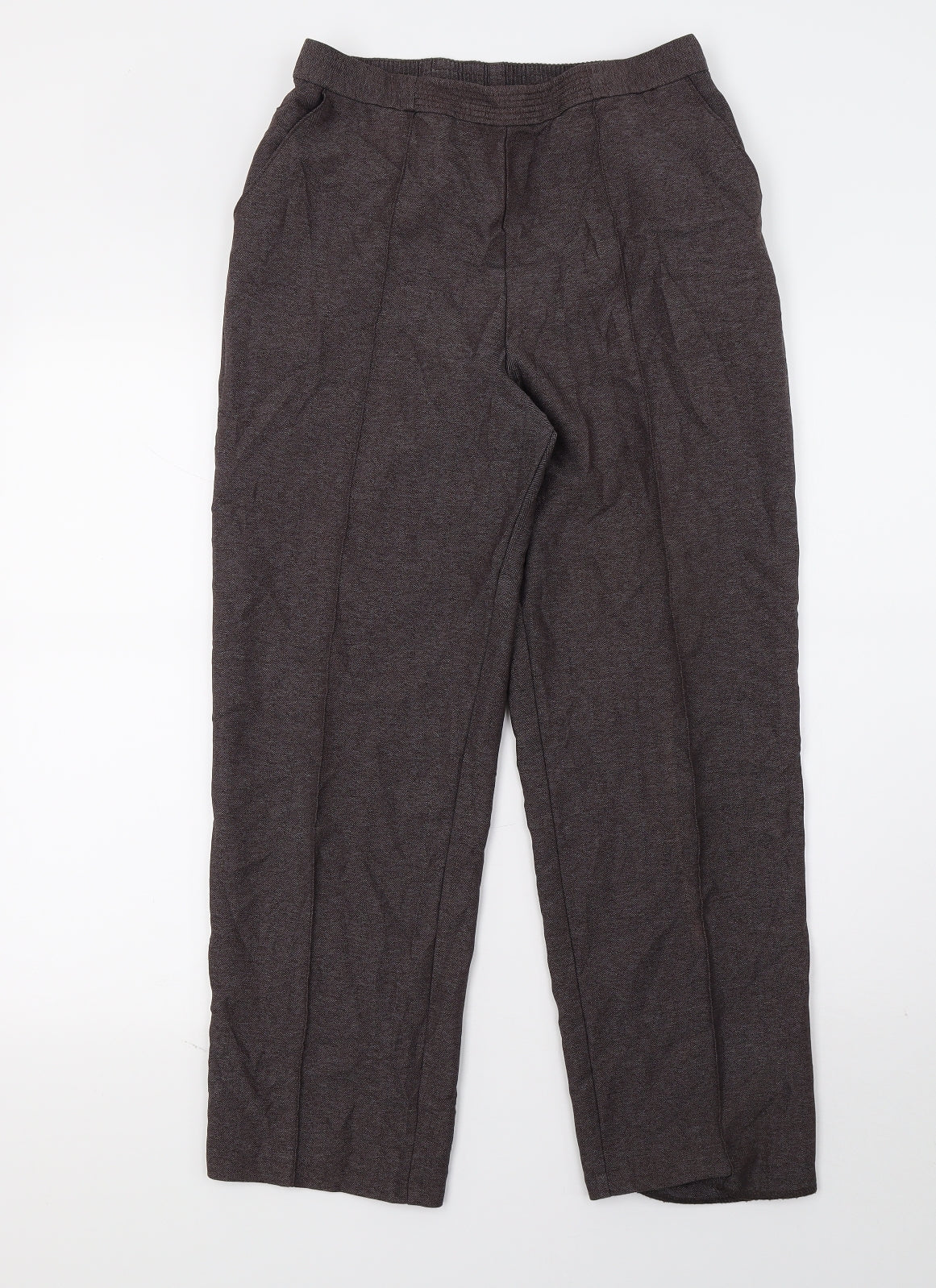 Marks and Spencer Womens Purple   Trousers  Size 10 L26 in