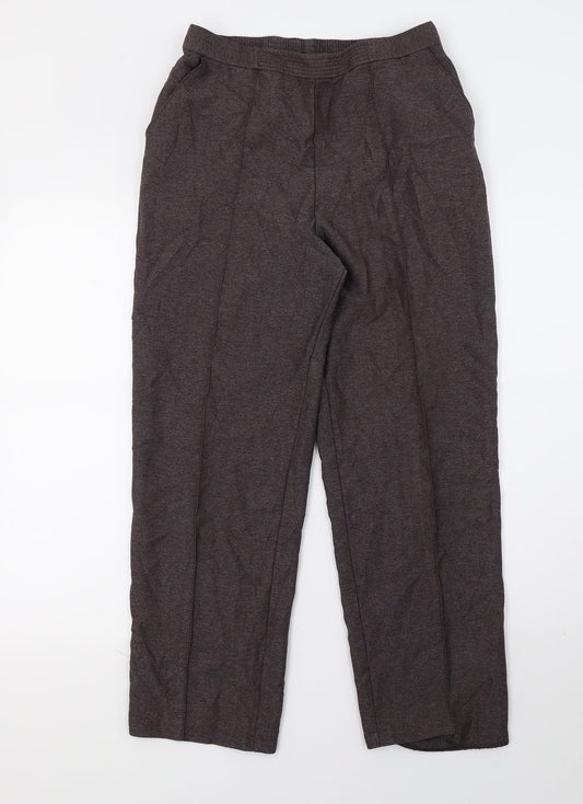 Marks and Spencer Womens Purple   Trousers  Size 10 L26 in