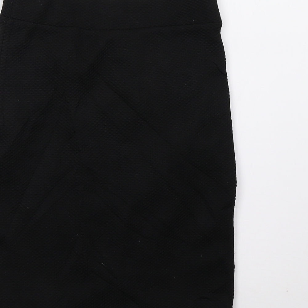 H&M Womens Black   A-Line Skirt Size XS