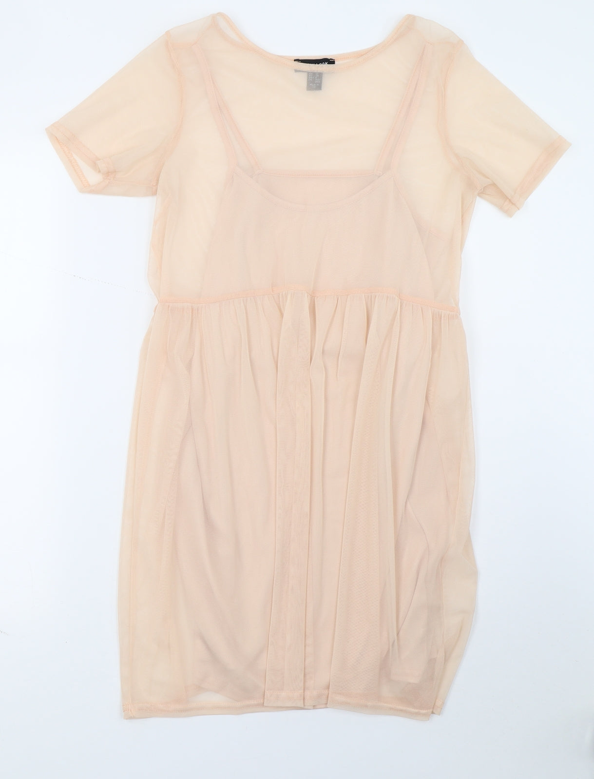 Newlook Womens Beige   A-Line  Size 10