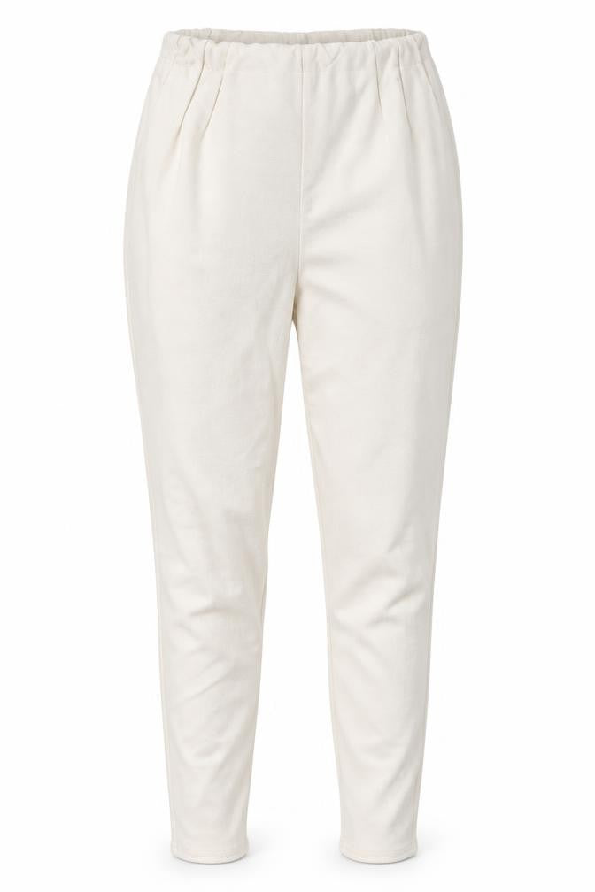 PRETTYLITTLETHING Womens Ivory   Trousers  Size 6 L28 in