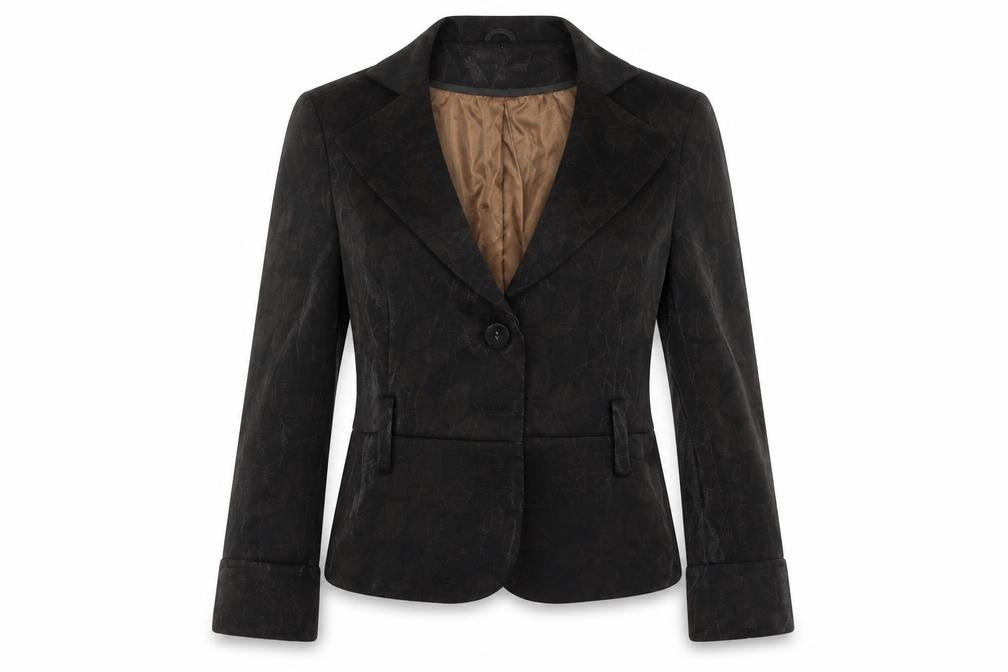 J W Womens Brown   Jacket Blazer Size 12