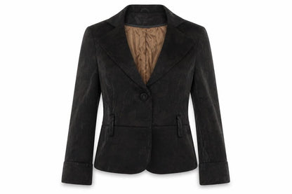 J W Womens Brown   Jacket Blazer Size 12