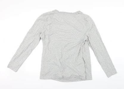 EAC Womens Grey   Basic Blouse Size XL