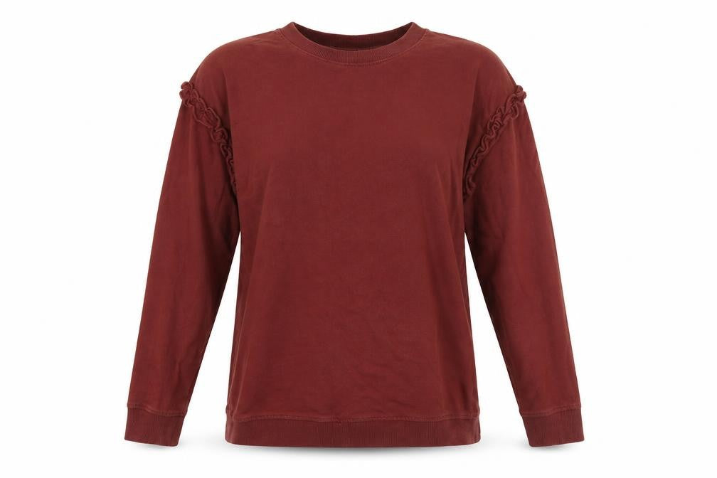 NEXT Womens Brown   Henley Jumper Size 10