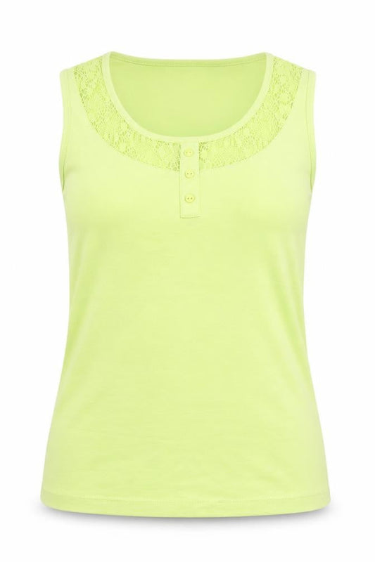 Bm Casual Womens Green   Basic Tank Size S