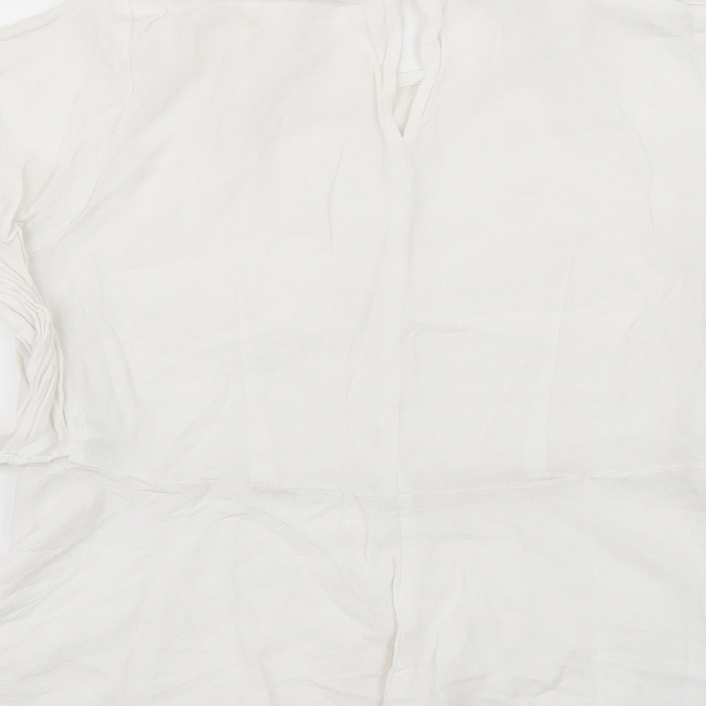 FOREVER 21 Womens White   Basic Blouse Size XS