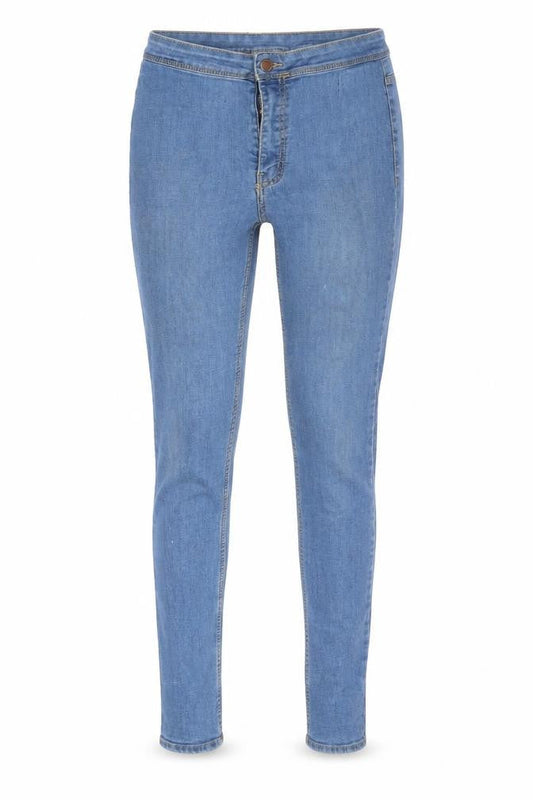 H&M Womens Blue  Denim Skinny Jeans Size 12 L26 in