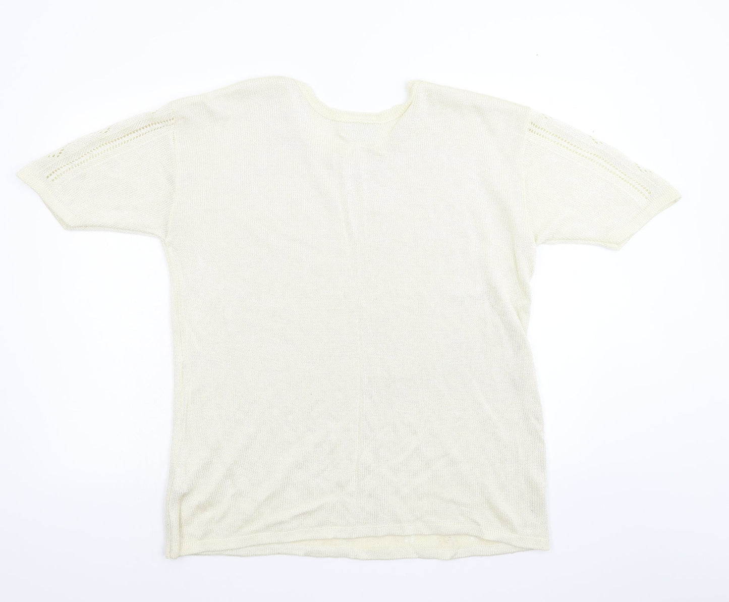 LC Womens Ivory  Knit Pullover Jumper Size 18