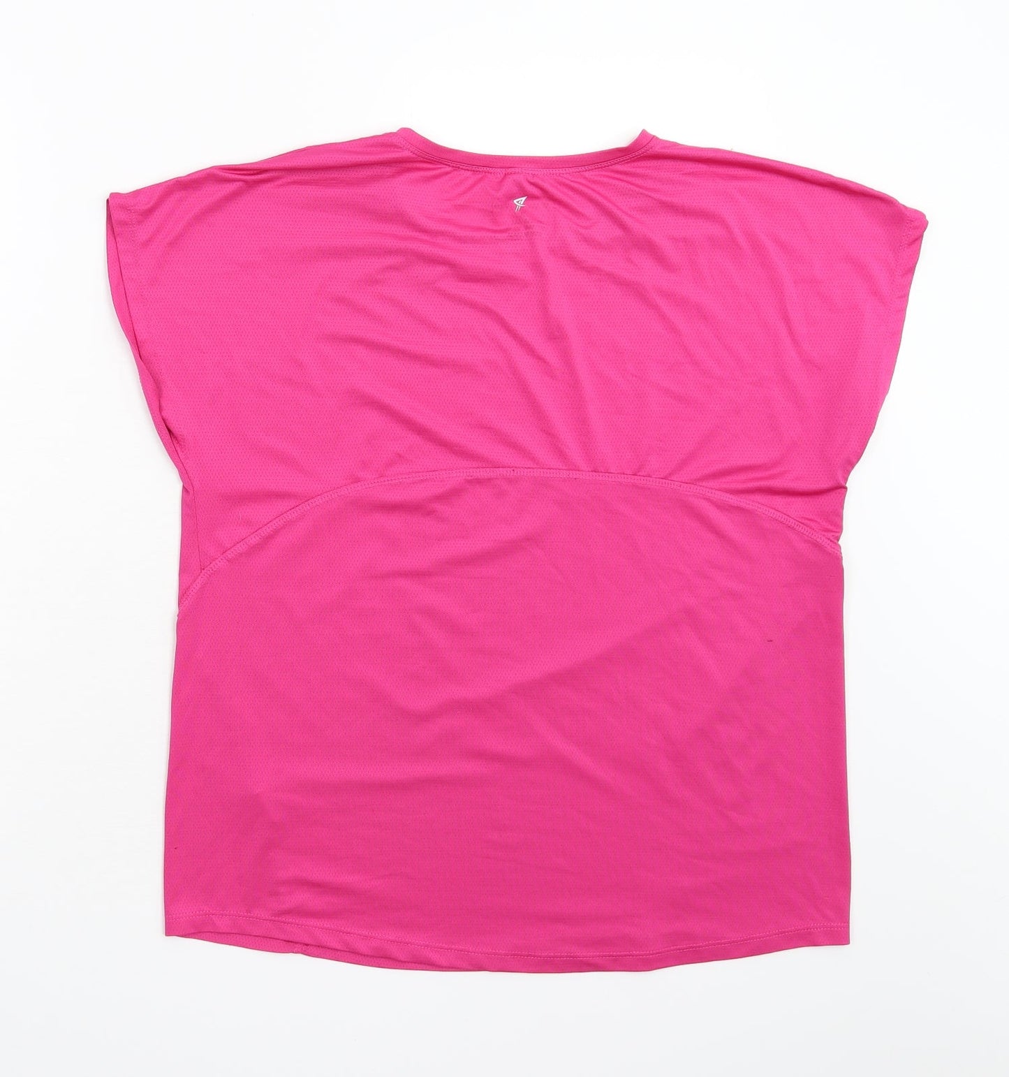 Work Out Womens Pink   Basic T-Shirt Size 10