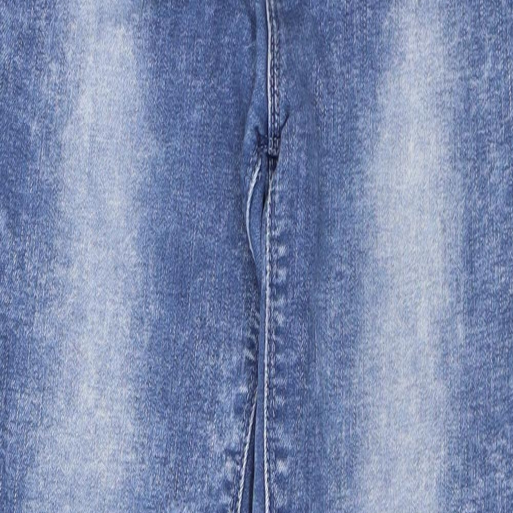 Preworn Womens Blue  Denim Skinny Jeans Size 28 in L28 in