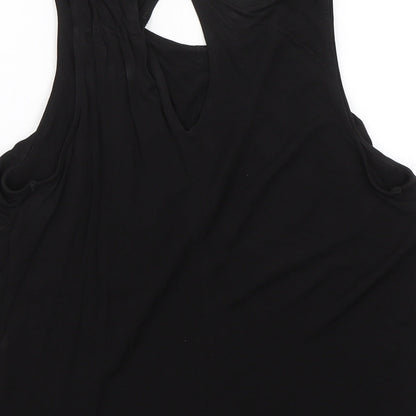 H&M Womens Black   Basic Blouse Size XS