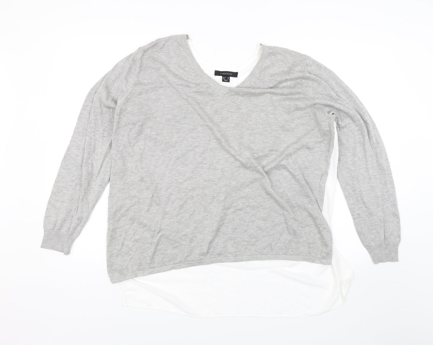 Atmosphere Womens Grey   Basic Blouse Size 20