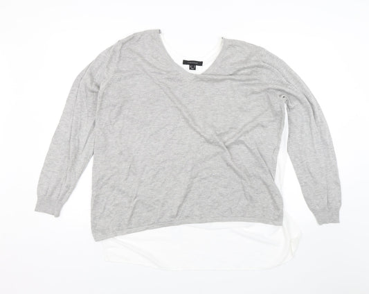 Atmosphere Womens Grey   Basic Blouse Size 20