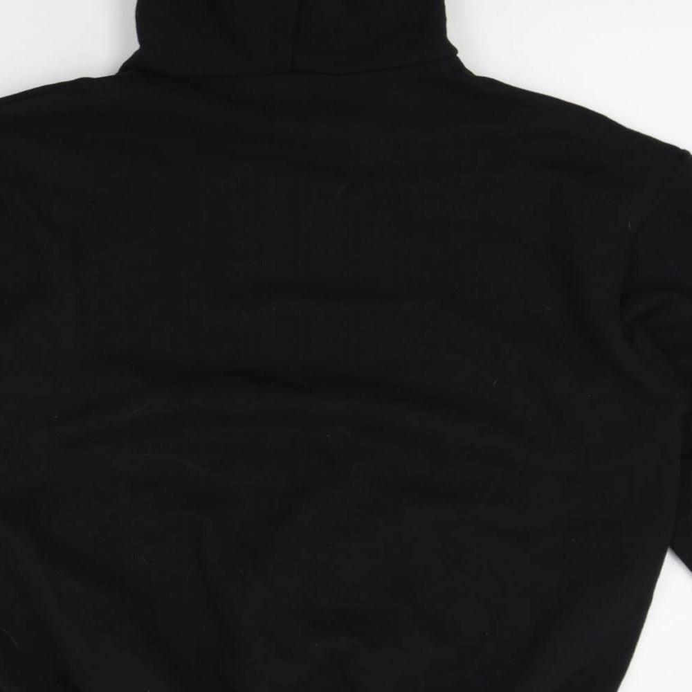 Fruit of the Loom Mens Black   Pullover Hoodie Size M