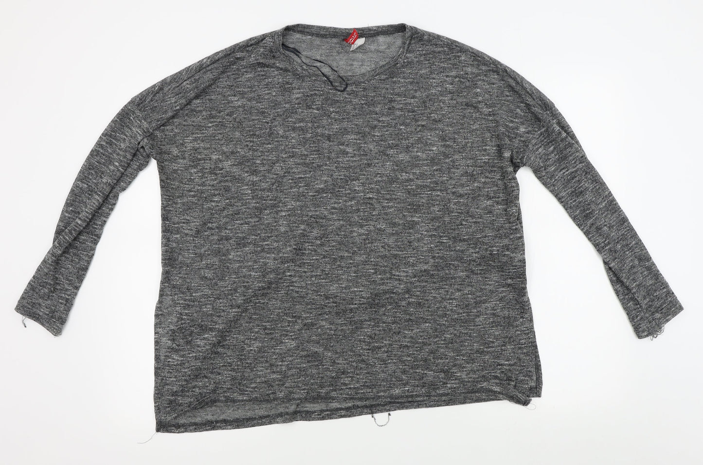 H&M Womens Grey   Pullover Jumper Size M