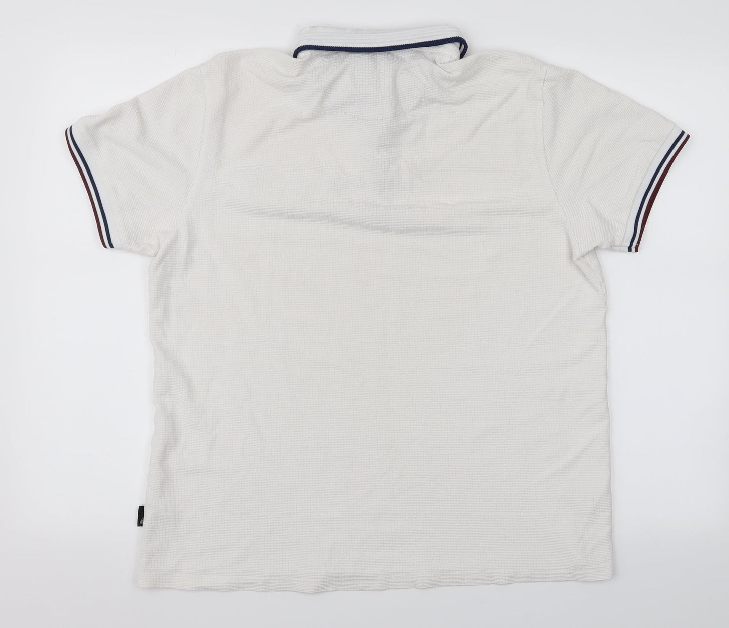 Burton Mens White    Button-Up Size L