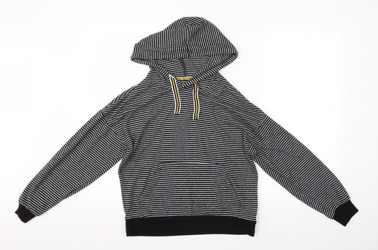 Love Lounge Womens Multicoloured Striped  Pullover Hoodie Size XS