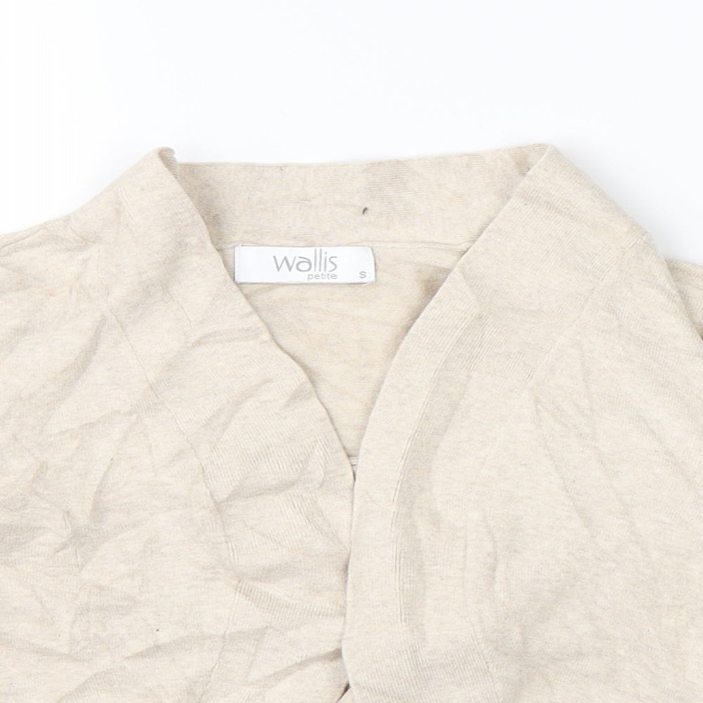Wallis Womens Beige   Cardigan Jumper Size S