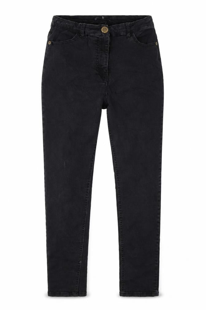 Very Womens Black  Denim Straight Jeans Size 28 in L25 in