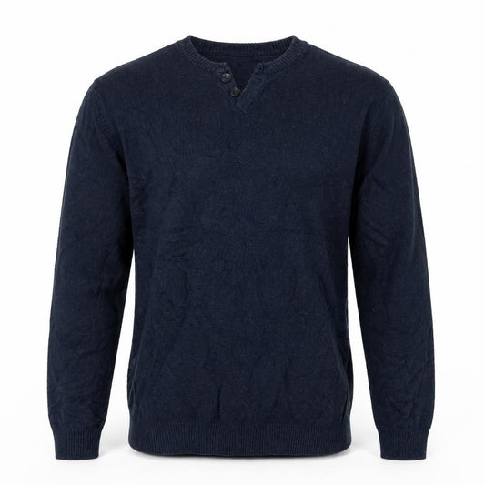 Cedarwood State Mens Blue Pullover Jumper Size M