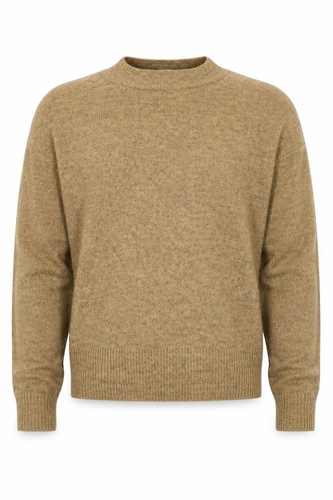 H&M Mens Brown  Knit Pullover Jumper Size S