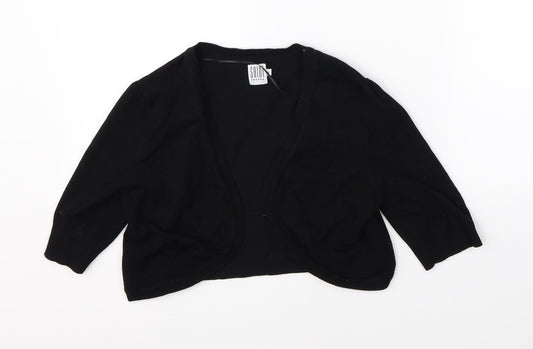 Saint Tropez Womens Black   Cardigan Jumper Size S