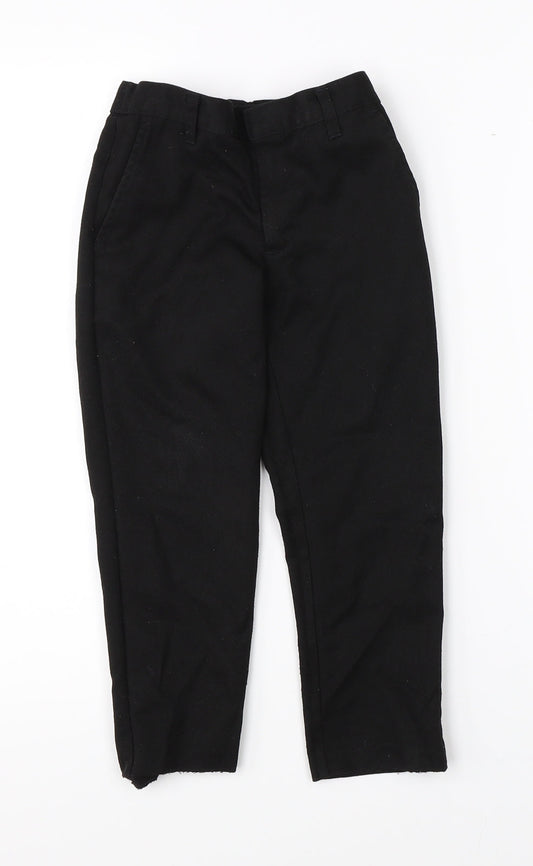 George Girls Black   Dress Pants Trousers Size 4-5 Years