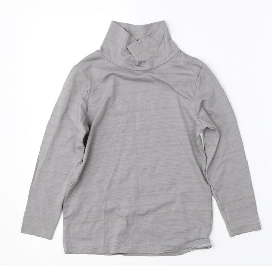 Crane Boys Grey   Basic T-Shirt Size 7-8 Years