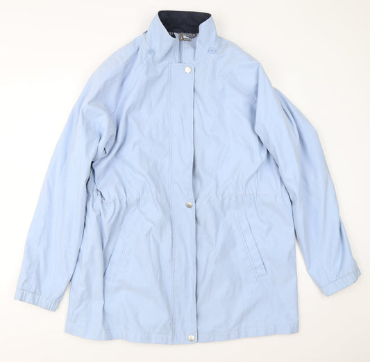 Bonmarché Womens Blue   Overcoat Coat Size M