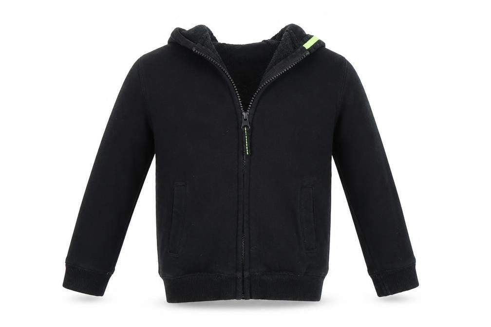 US Athletic Boys Black   Full Zip Hoodie Size 5 Years