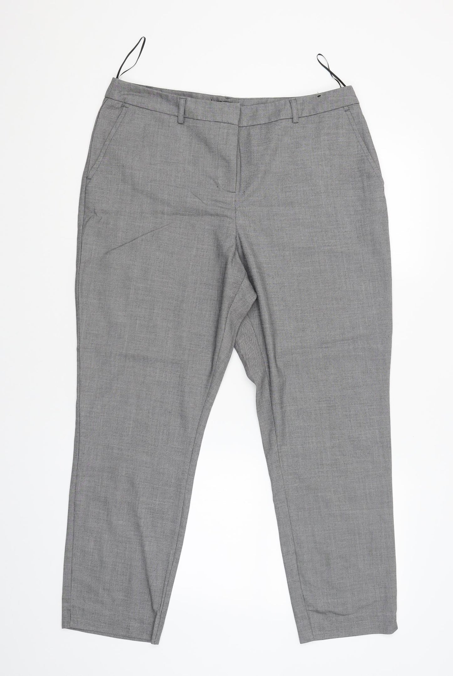 Papaya Womens Grey   Trousers  Size M L26 in