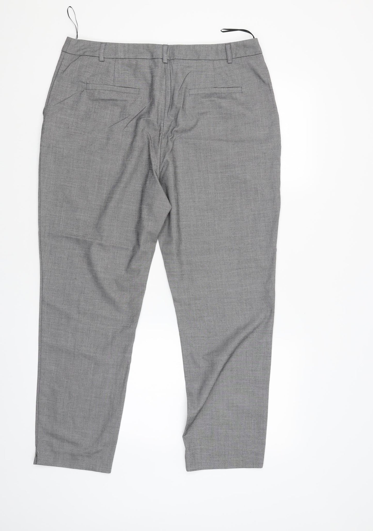 Papaya Womens Grey   Trousers  Size M L26 in