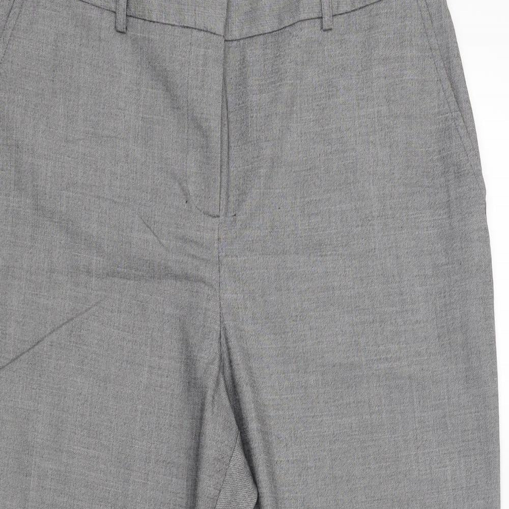 Papaya Womens Grey   Trousers  Size M L26 in