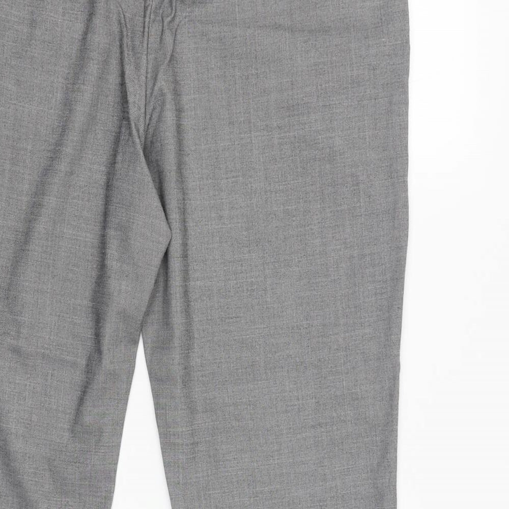 Papaya Womens Grey   Trousers  Size M L26 in