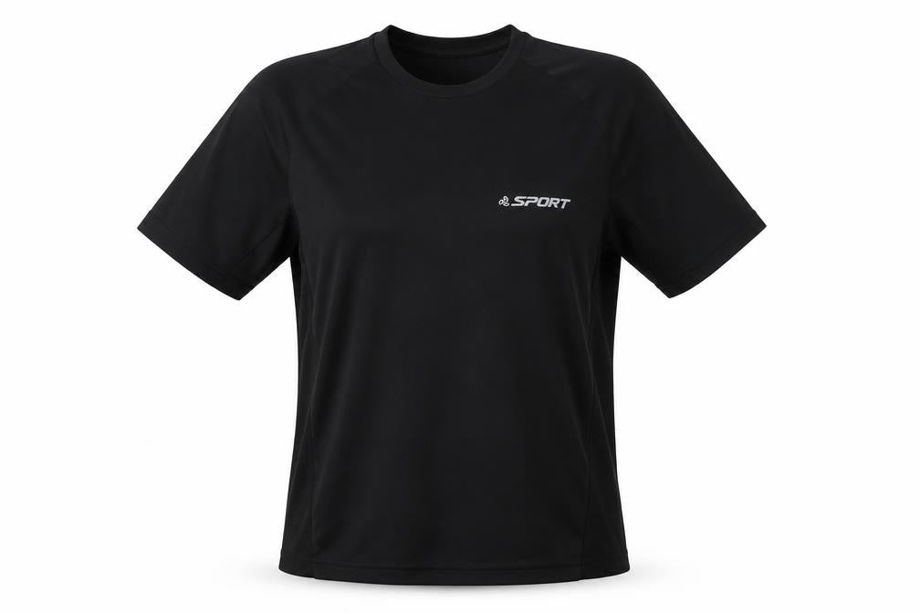 Jockey Sport Womens Black   Basic T-Shirt Size M