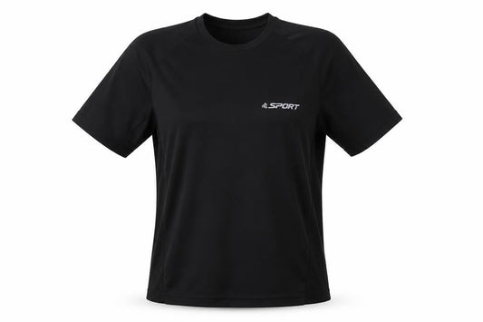 Jockey Sport Womens Black   Basic T-Shirt Size M