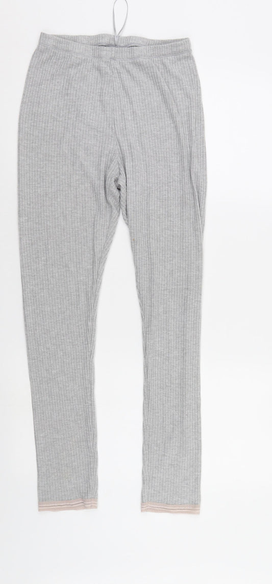 Preworn Girls Grey   Jegging Trousers Size 12-13 Years