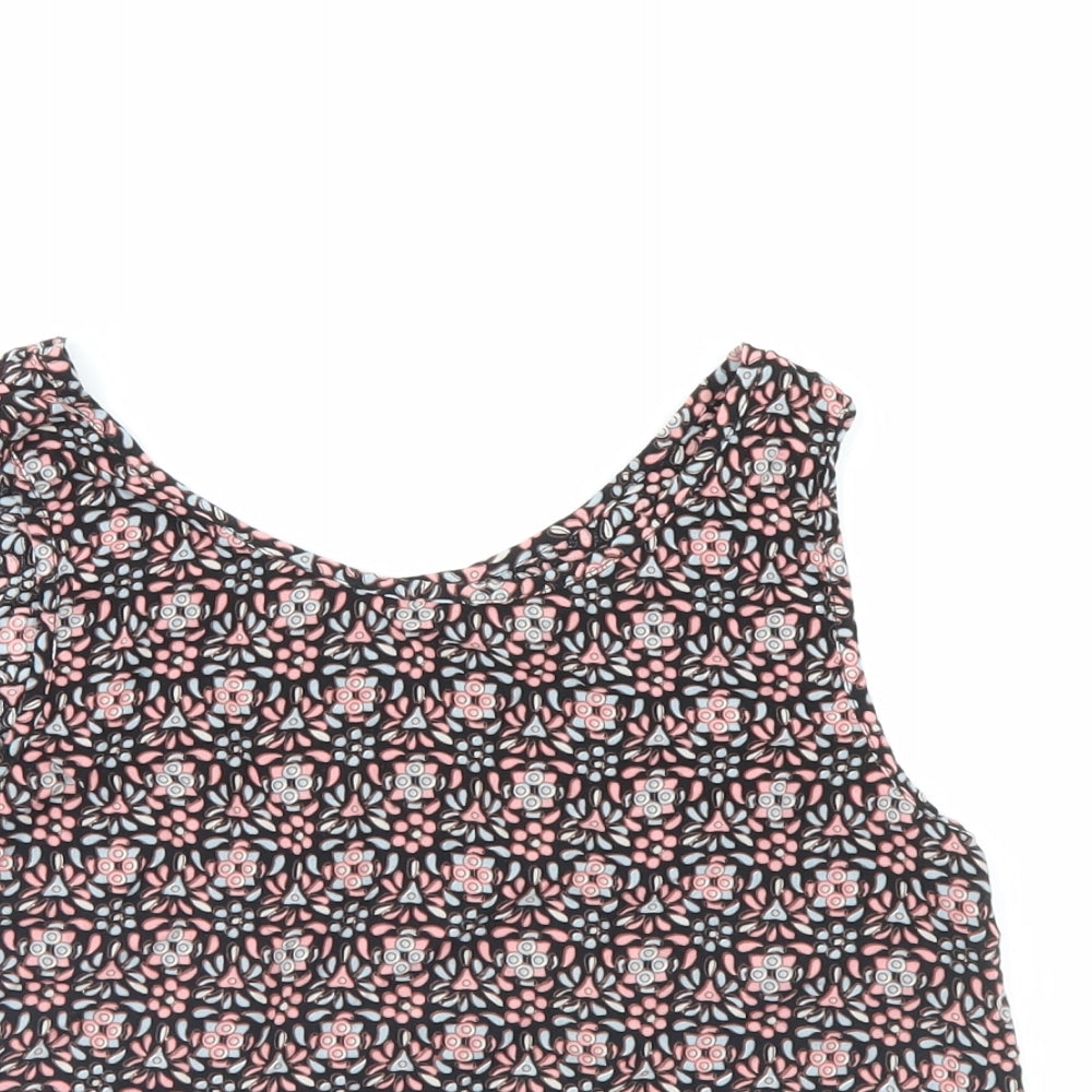 Select Womens Multicoloured   Cropped Blouse Size 10