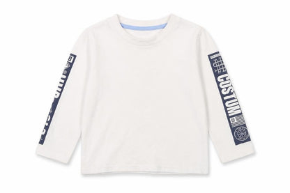 Primark Boys White   Pullover Jumper Size 2-3 Years