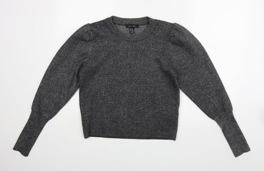 New Look Womens Silver   Pullover Jumper Size 8