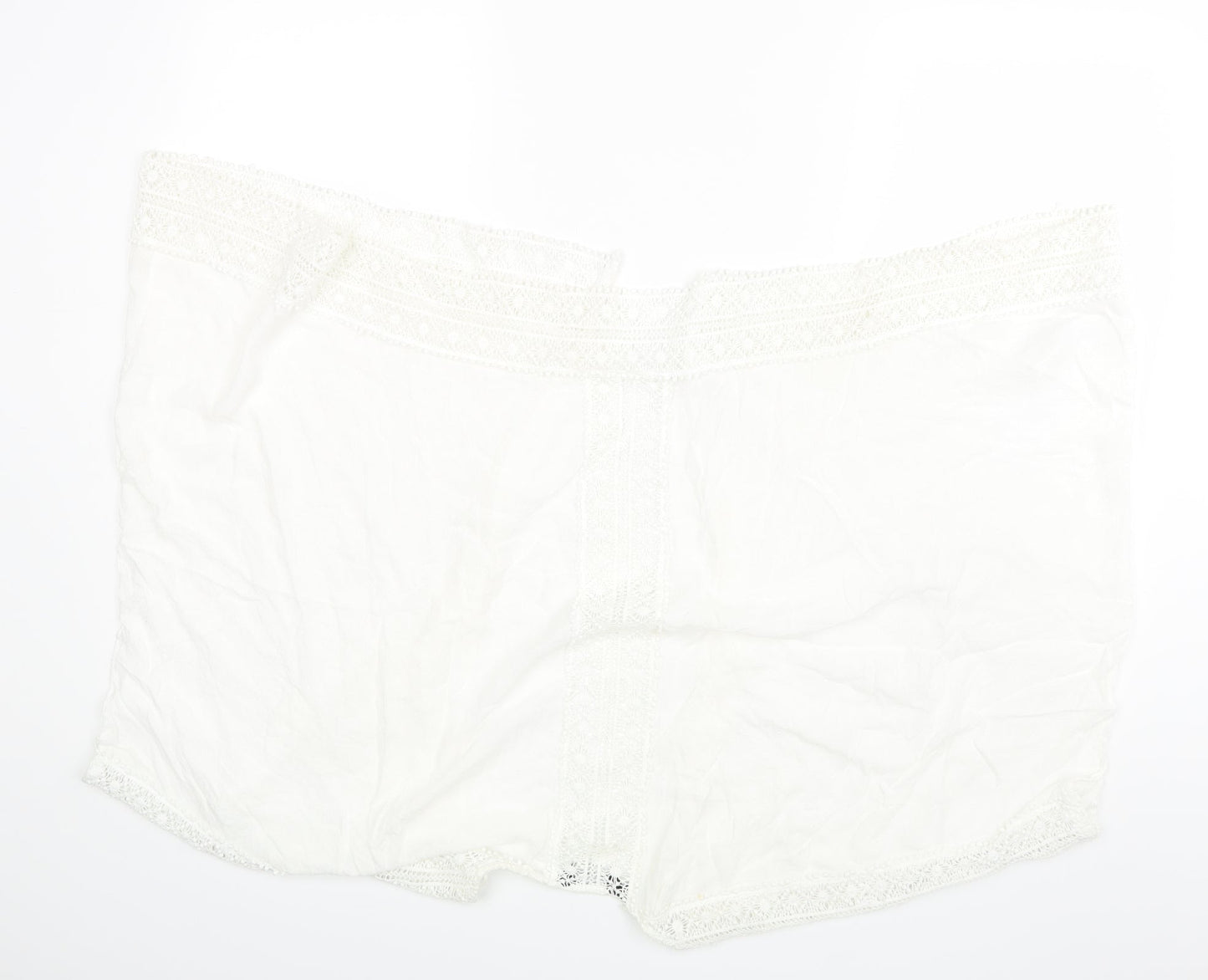 New Look Womens White   Cape Jumper Size 12
