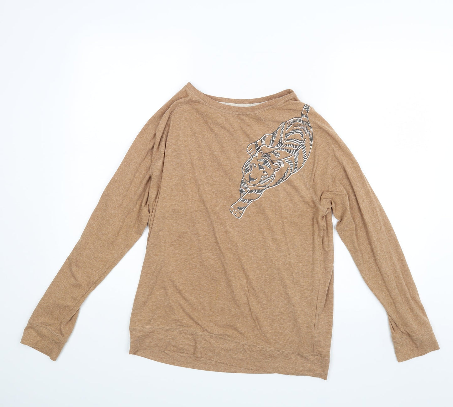 Day Dreams Womens Brown   Basic Blouse Size 12