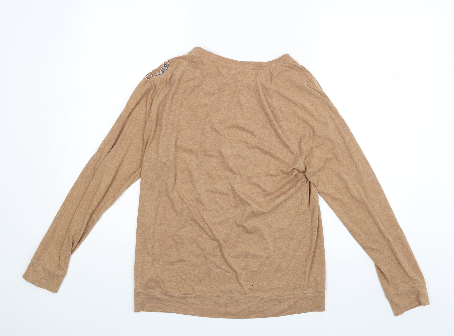 Day Dreams Womens Brown   Basic Blouse Size 12