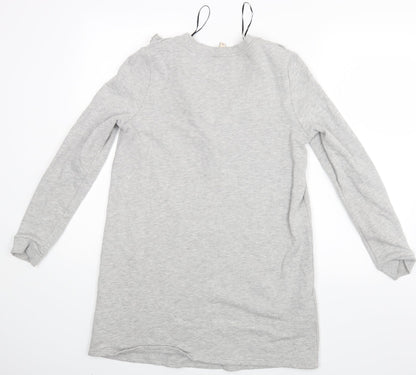 Divided Womens Grey   Pullover Jumper Size S